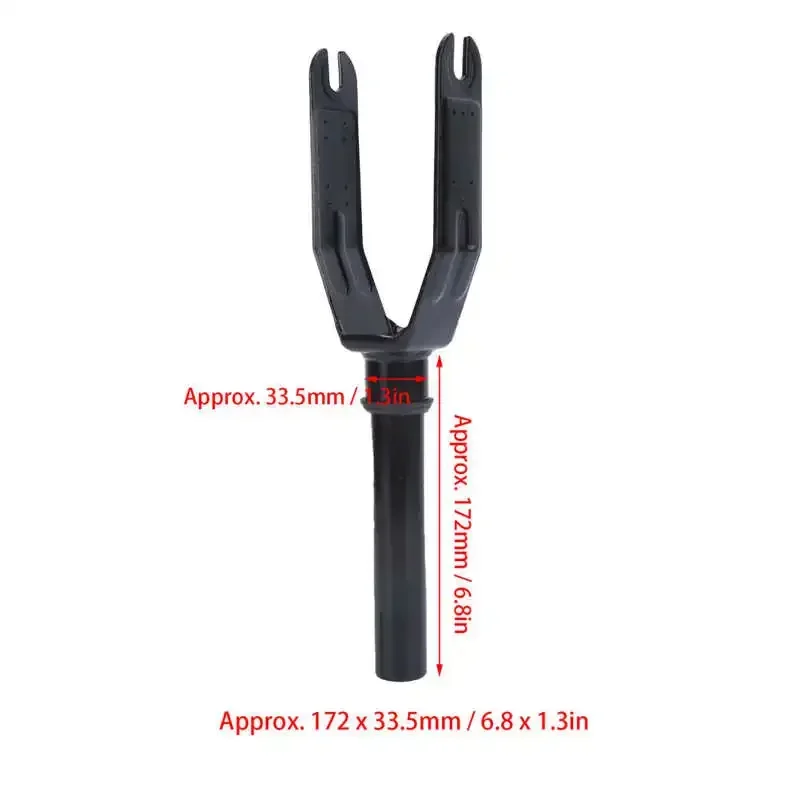 Electric Scooter Front Fork Scooter Aluminum Alloy Replacement Fork with Plastic Cover for Xiaomi M365/M365PRO/PRO2/1S/Lite