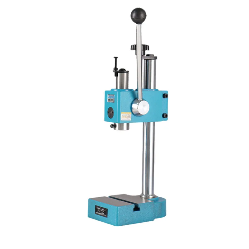 New Manual Press 0.3/0.5Ton Manual Leverage Mountable Bearings Cast Iron for Riveting, Squeezing, Punching, Bending, Pressing