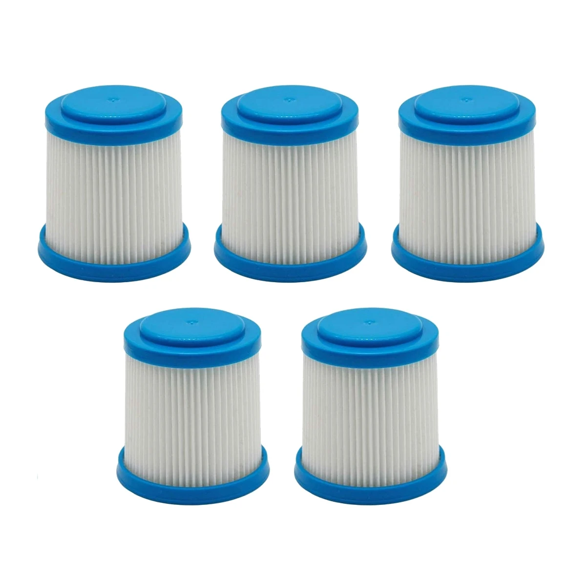 A09G-5 Packs Replacement Filters for Black+Decker Cordless Vacuum Vacuums Vpf20