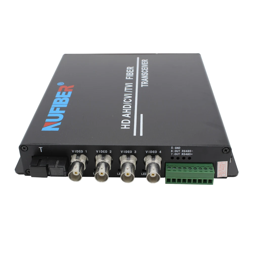 

AHD CVI TVI 1080p 4Ch BNC + 1 оптоволоконный коаксиальный видеомультиплексор передатчик/приемник оптоволоконный видеоконвертер