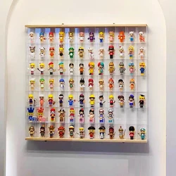 Blind box storage display rack, wall mounted dust cover, acrylic