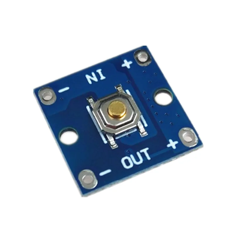 1pcs Light Touch Electronic Switch Module Bistable Push Button Single Button Switch Board Push Button Self-locking PWM