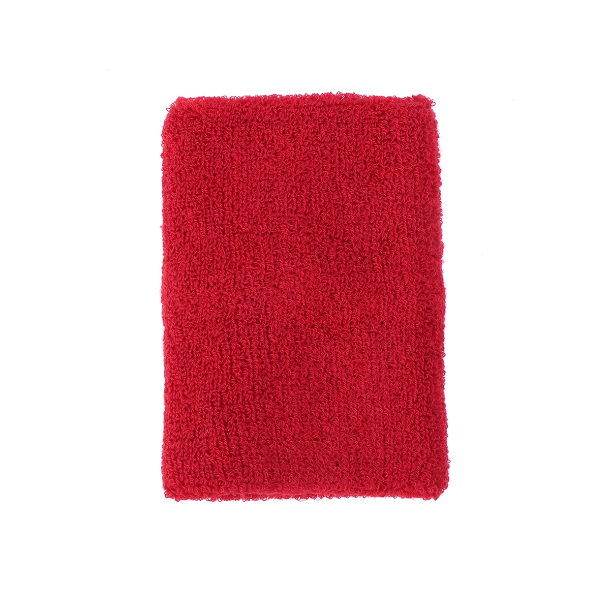 

Athletic Cotton Wristbands Colorful Sweat Absorption Comfortable Wear Gym Sports Red Decorative Gift Waistband