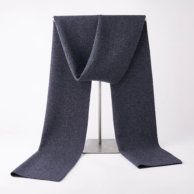 

Real Sheep Wool Scarves Winter Warm Cashmere Shawl Long Tassel Shawl 180cm*30cm Scarf Solid Color Women Man Knit Scarves