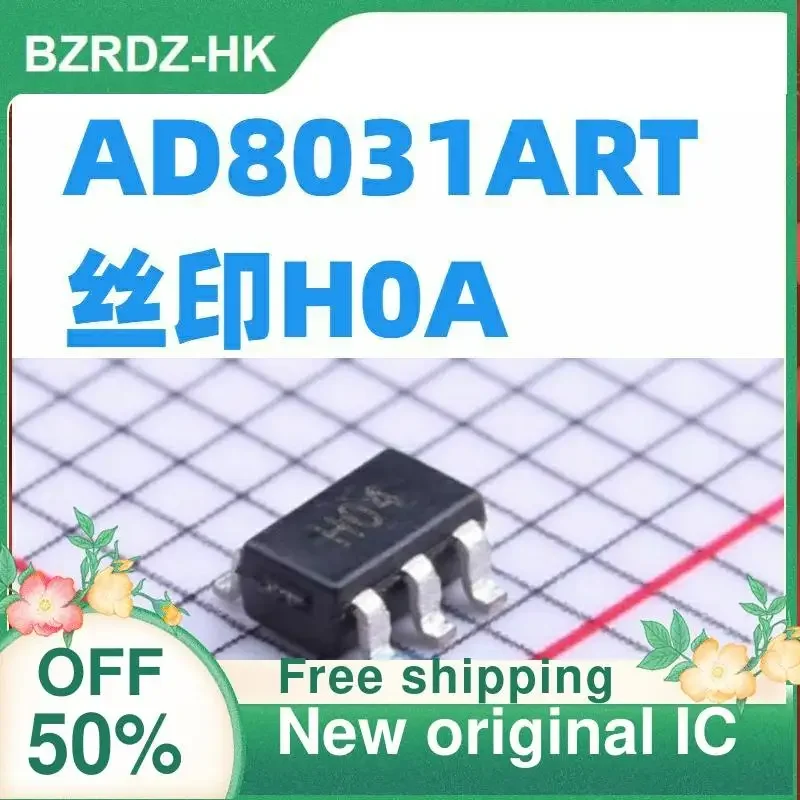 5 قطعة AD8031ARTZ AD8031ART H0A SOT23-5 جديد الأصلي IC