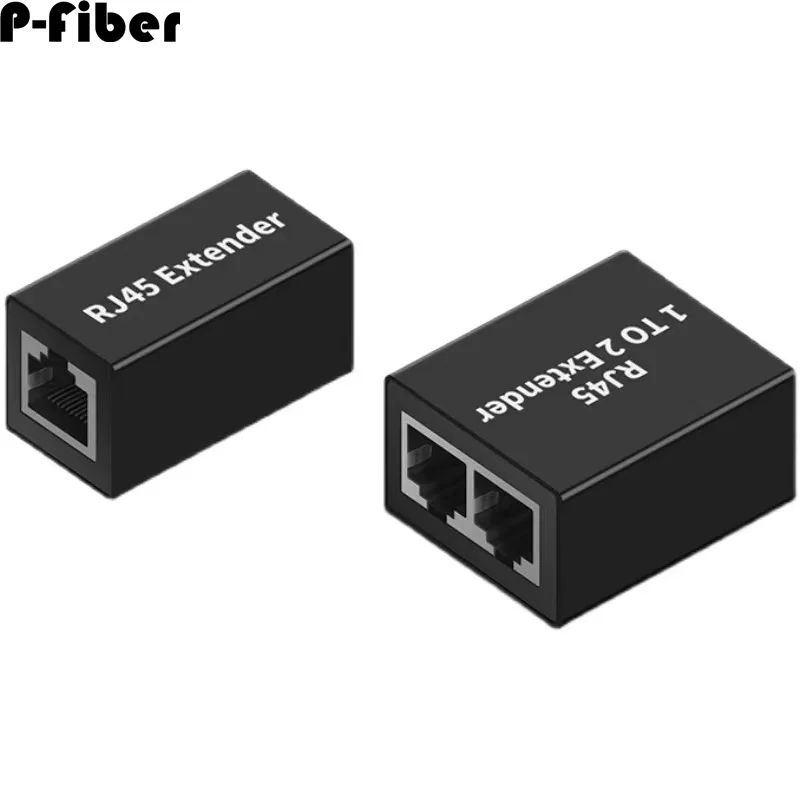 Conector divisor de cable de banda ancha de categoría 5, 6, 7, 2 unidades