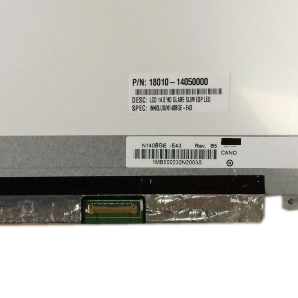 

N140BGE-E43 fit N140BGE-E33 N140BGE-EB3 N140BGE-EA3 N140BGE-EA2 LP140WHU (TP) (A1)LP140WH2 TPS1 LTN140AT31 Edp 30 pin