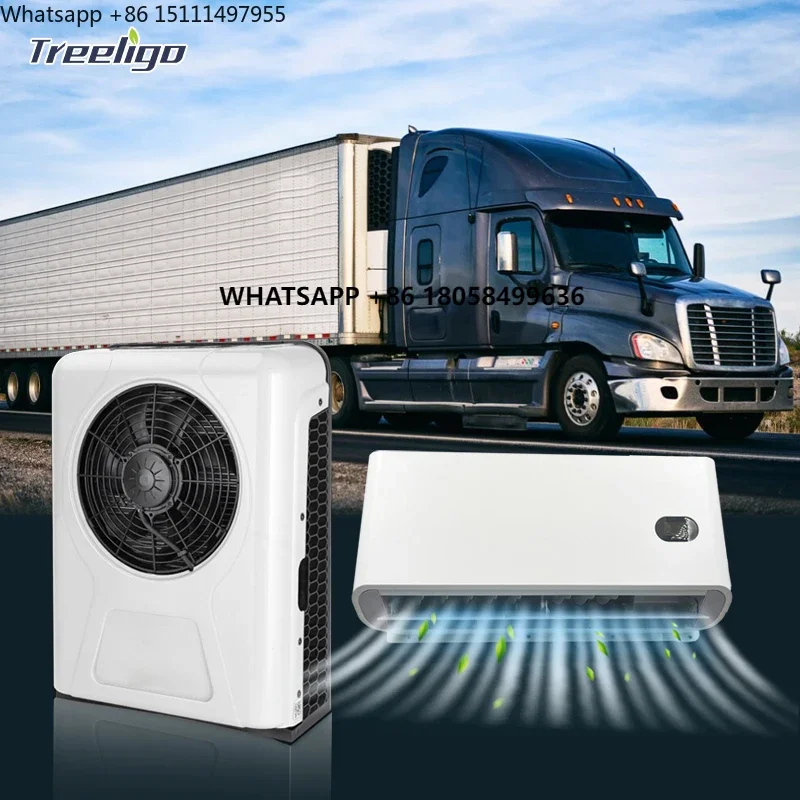 Wholesale air Conditioner Car Apu Unit 12v 24v Dc Truck Electric Car Ac Split air Conditioners Truck Bus 12v air Conditioning
