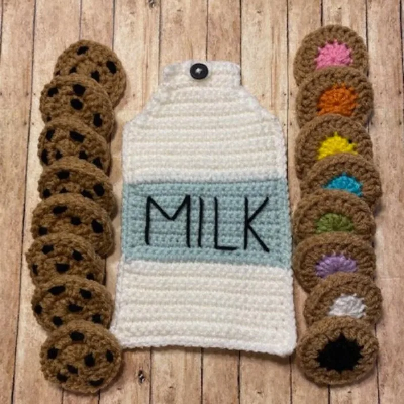 Cookies Crochet jeu de mémoire, jeu de correspondance de mémoire, article physique, les biscuits originaux, jouets éducatifs pour maman et bébé