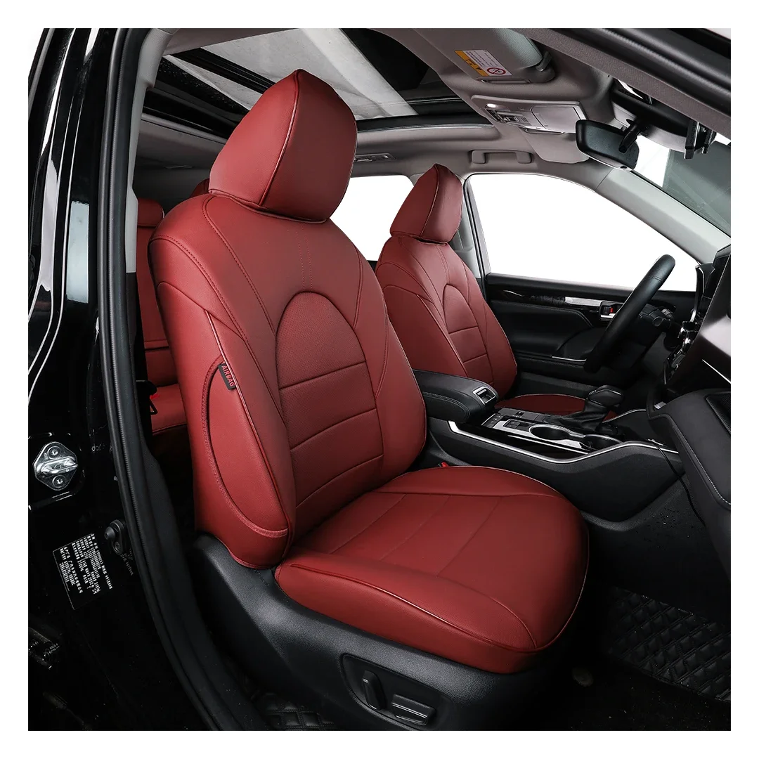 

Wholesale Durable Custom Car Seat Covers Waterproof Leather Car Seat Covers Toyota Highlander RAV4 Camry CHR