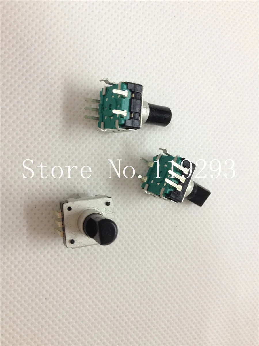 [BELLA]Unità che producono l'interruttore di codifica dell'encoder dell'albero in plastica potenziometro digitale audio per auto EC12-2415F con interruttore - 50 PZ/LOTTO