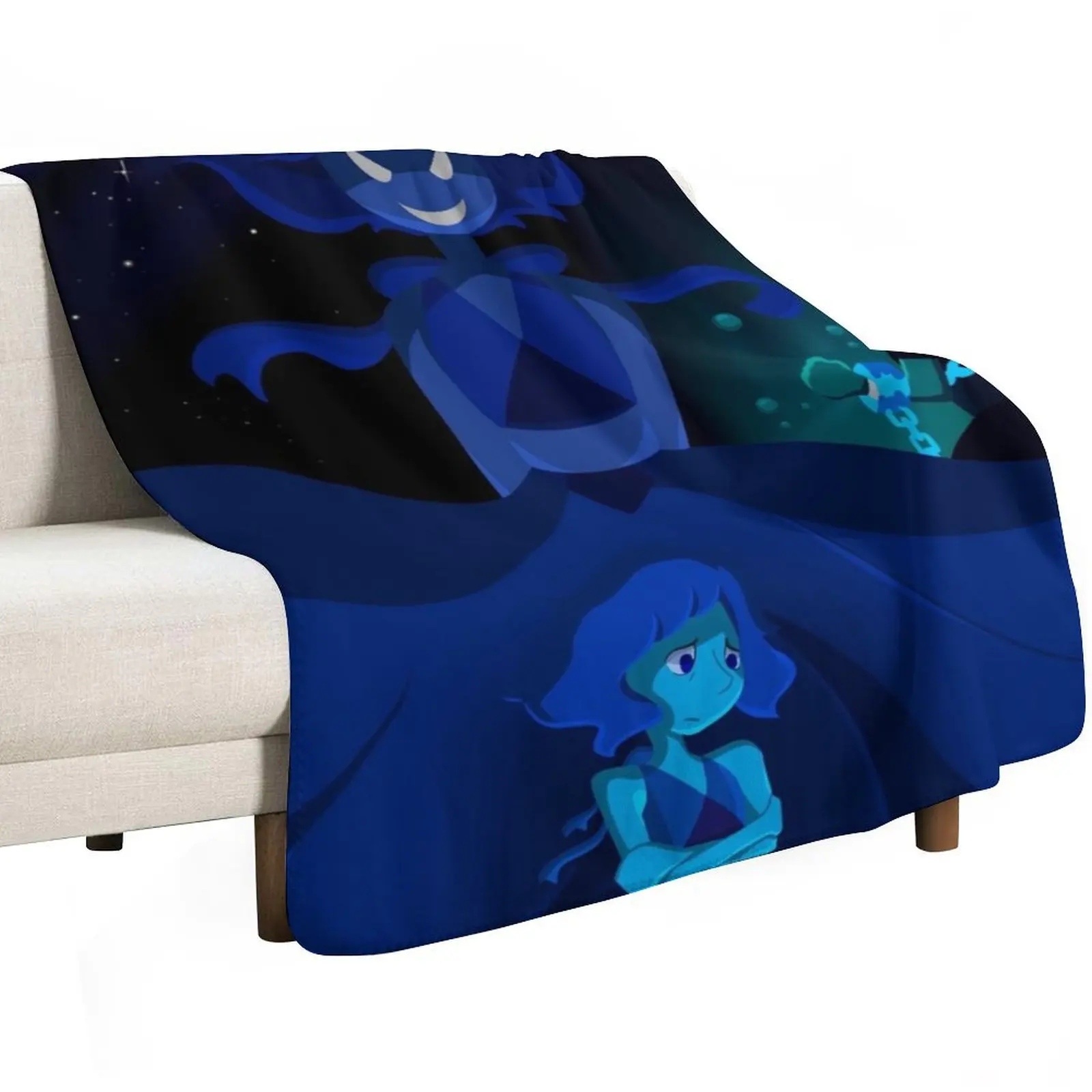 Lapis Lazuli Steven Universe Throw Blanket Decorative Soft Throw Blanket for Couch Sofa