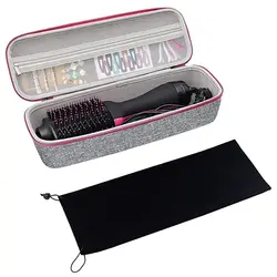 Travel Case for Hair Dryer Brush Lightweight Hard Carrying Case Storage Bag for All Brand Hot Tools Volumizer Hot Air Brush