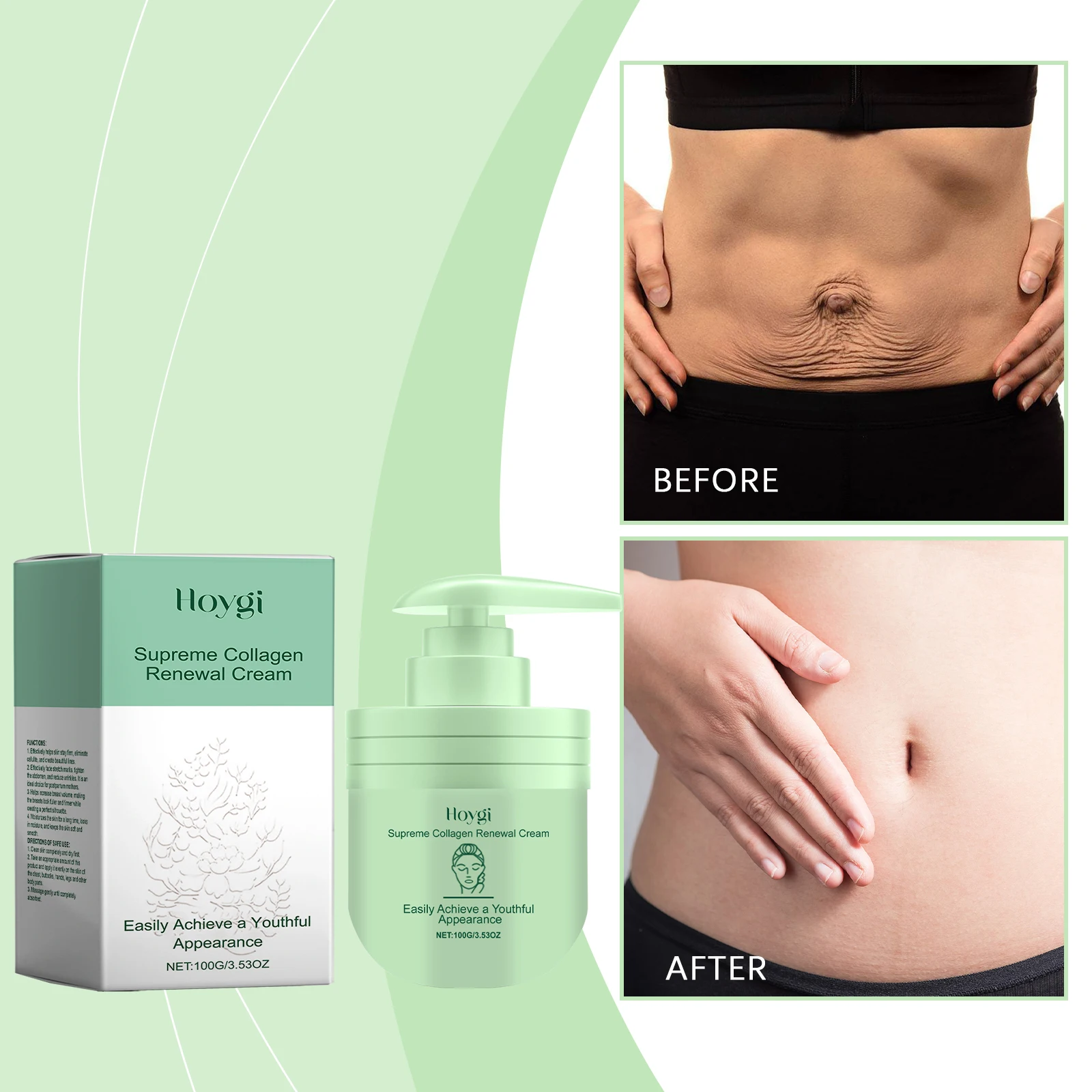 Collagen Body Moisturizing Cream Moisturizing and Nourishing Skin Smooth and Delicate Body Skin Care Cream