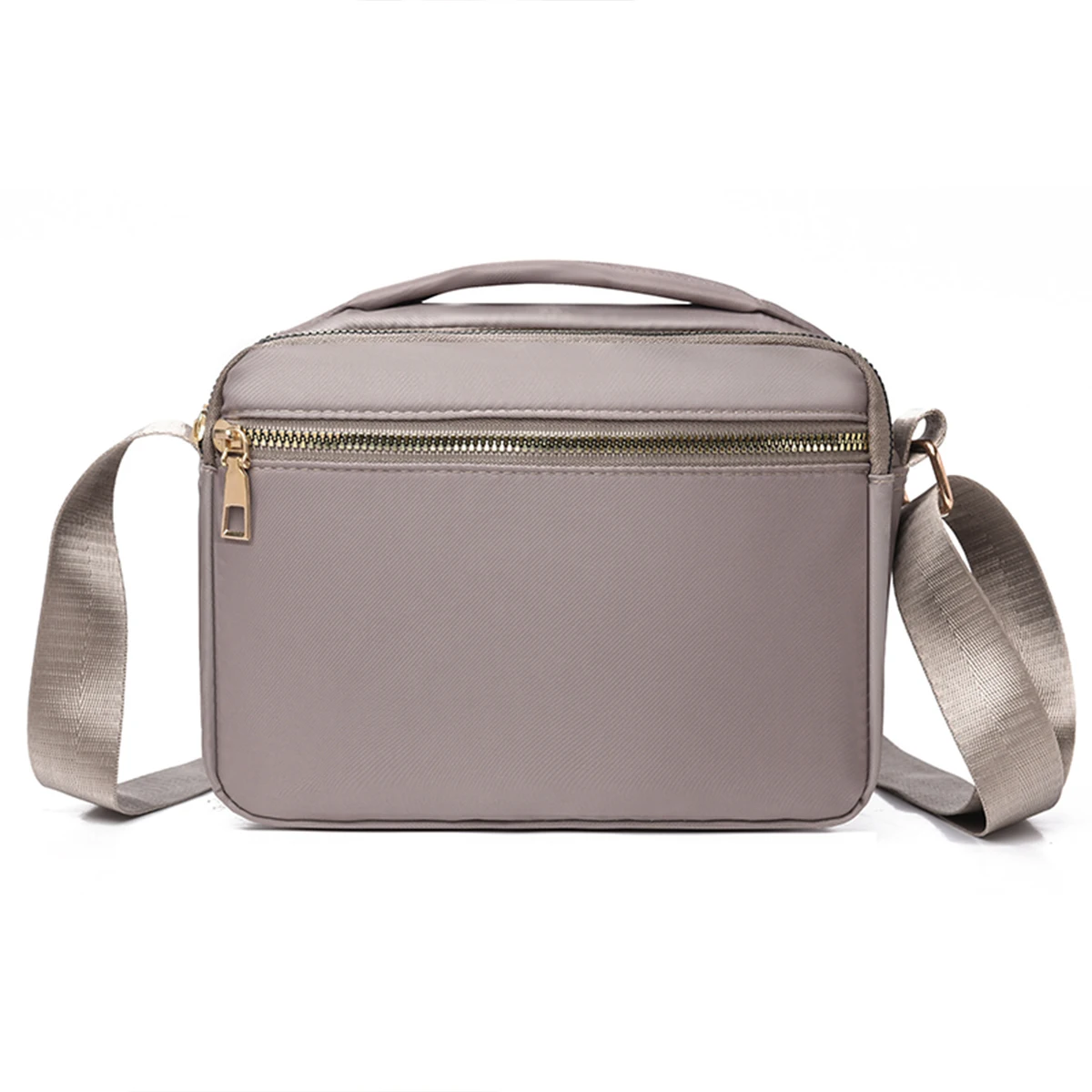 حقيبة صدر مبطنة عملية أنيقة للنساء أكسفورد واسعة مع حقيبة كتف جيب مخفية مضادة للسرقة للتنقل اليومي