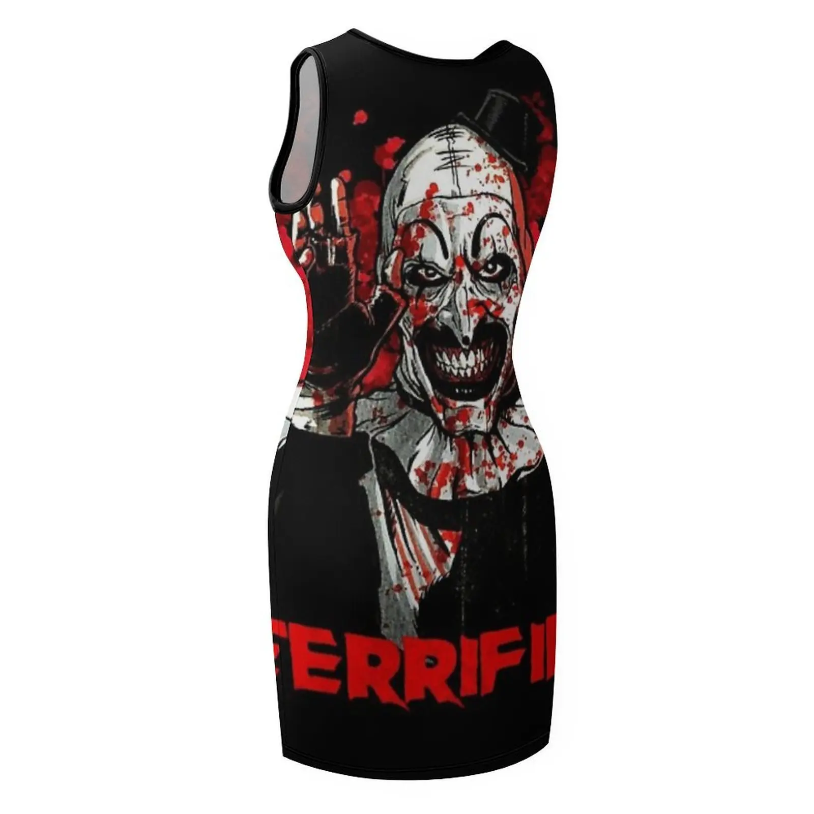 Great Model Terrifier Movie Horror Art The Clown Awesome For Movie Fan Classic T-Shirt Sleeveless Sundress Clothing