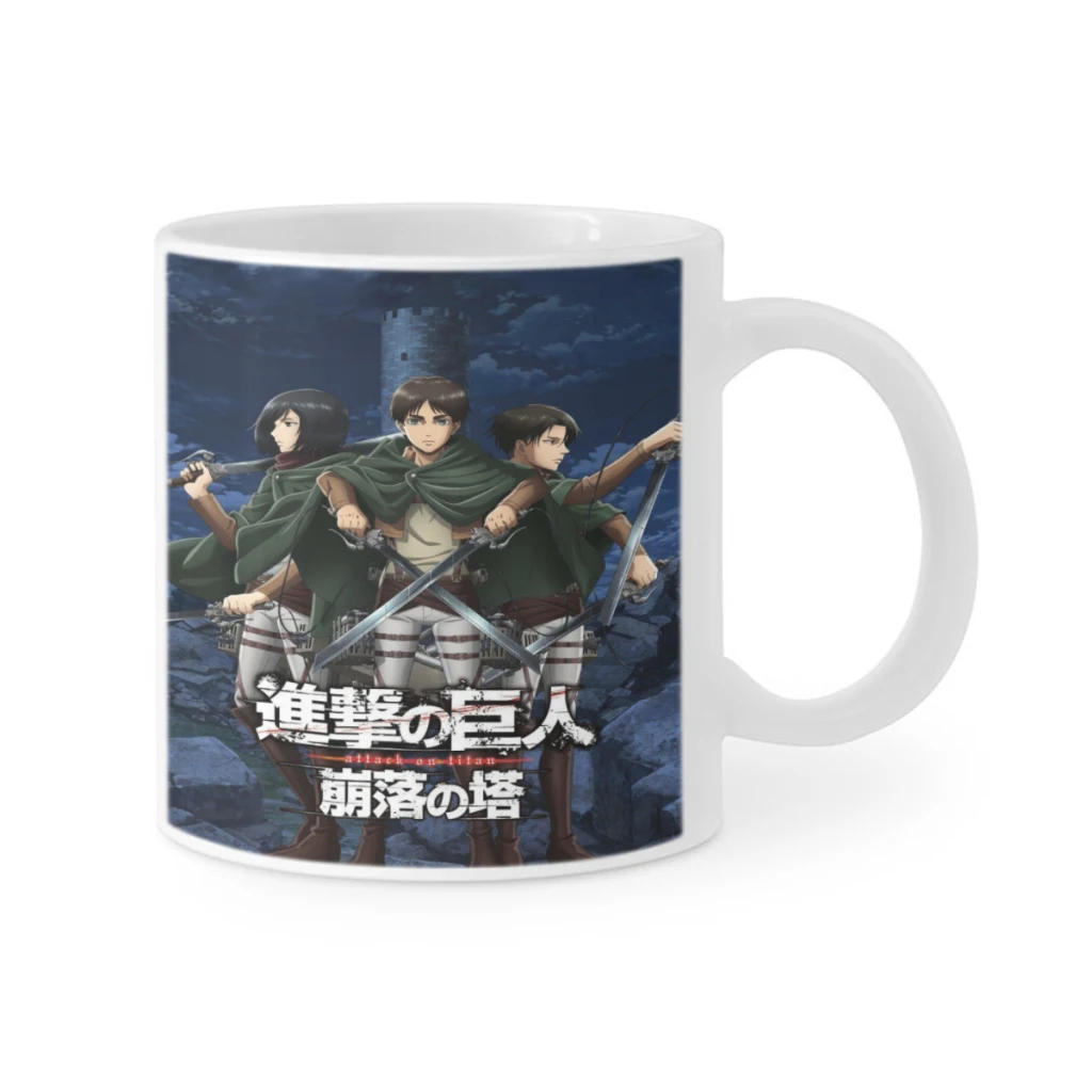 Wings of Liberty Attack on Titan Retro Tea Coffee Mugs Bachelorette Party Team Groomsman Cups Wedding Gifts