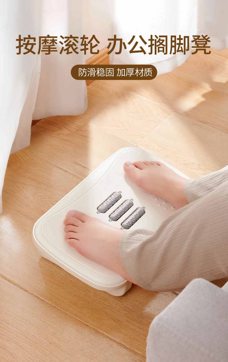 مسند قدم هزاز للمكتب تحت المكتب، مسند مريح للساق، لوح توازن هزاز، مقعد قدم مريح للمكتب والمنزل والمكتب #2