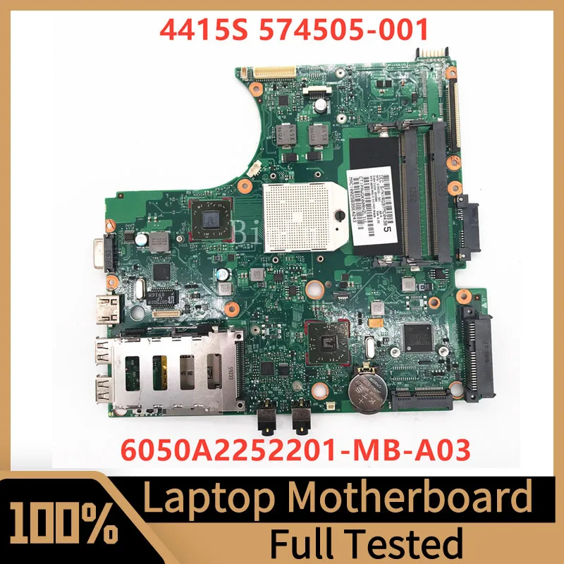 

574505-001 574505-501 574505-601 Mainboard For HP 4415S 4515S Laptop Motherboard 6050A2252201-MB-A03 100% Full Tested Good