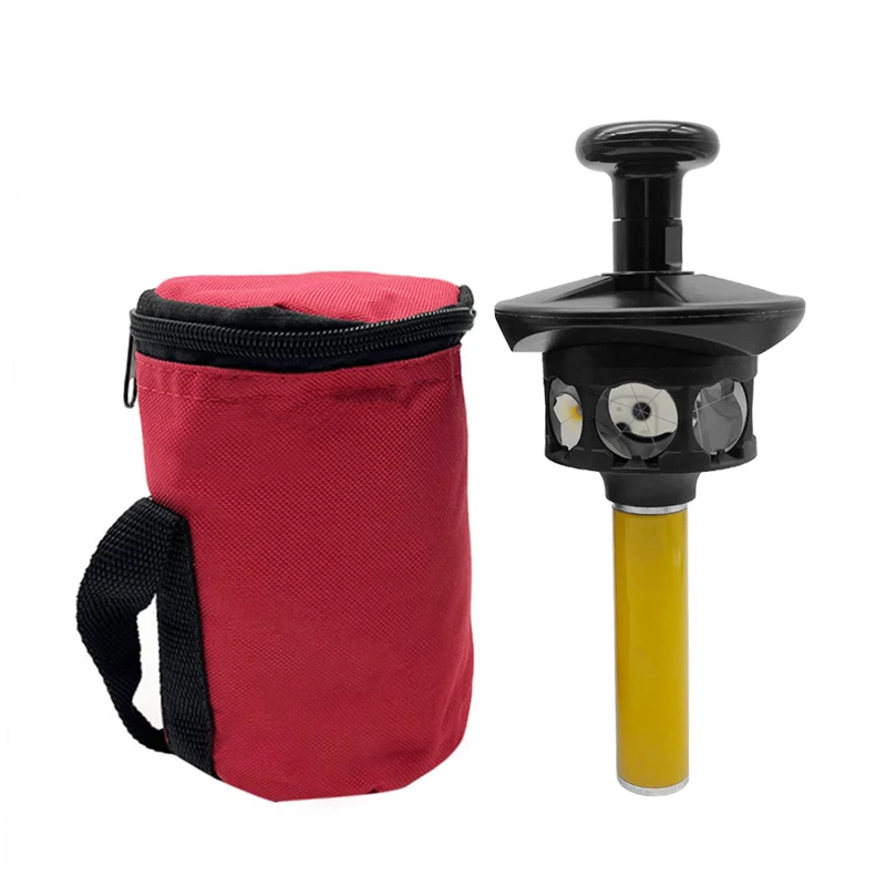 Призма TLF, 360 градусов, посеребренная для тахеометра Trimble, внутренняя резьба 5/8 дюйма X11, с удлиненной стойкой 10 см