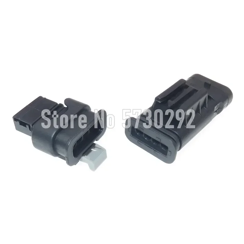 4P 805-122-541 Automotive Plug Car Exhaust Pipe Electronic Valve Dedicated Wiring Harness Socket with Pins Rubber Seals
