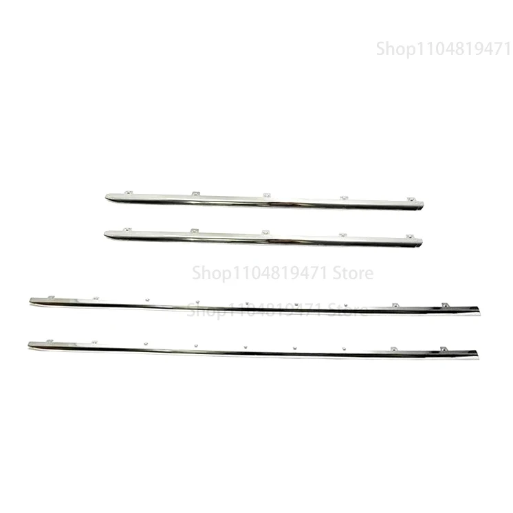 For Mercedes Benz E Class W213 E200 Car Side Skirts Door Chrome