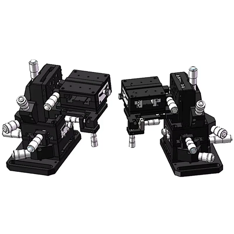 High Precision Optical XYZ Six Axis Manual Stages 1 Year Warranty Precision Optical XYZ Six Axis Manual Stages
