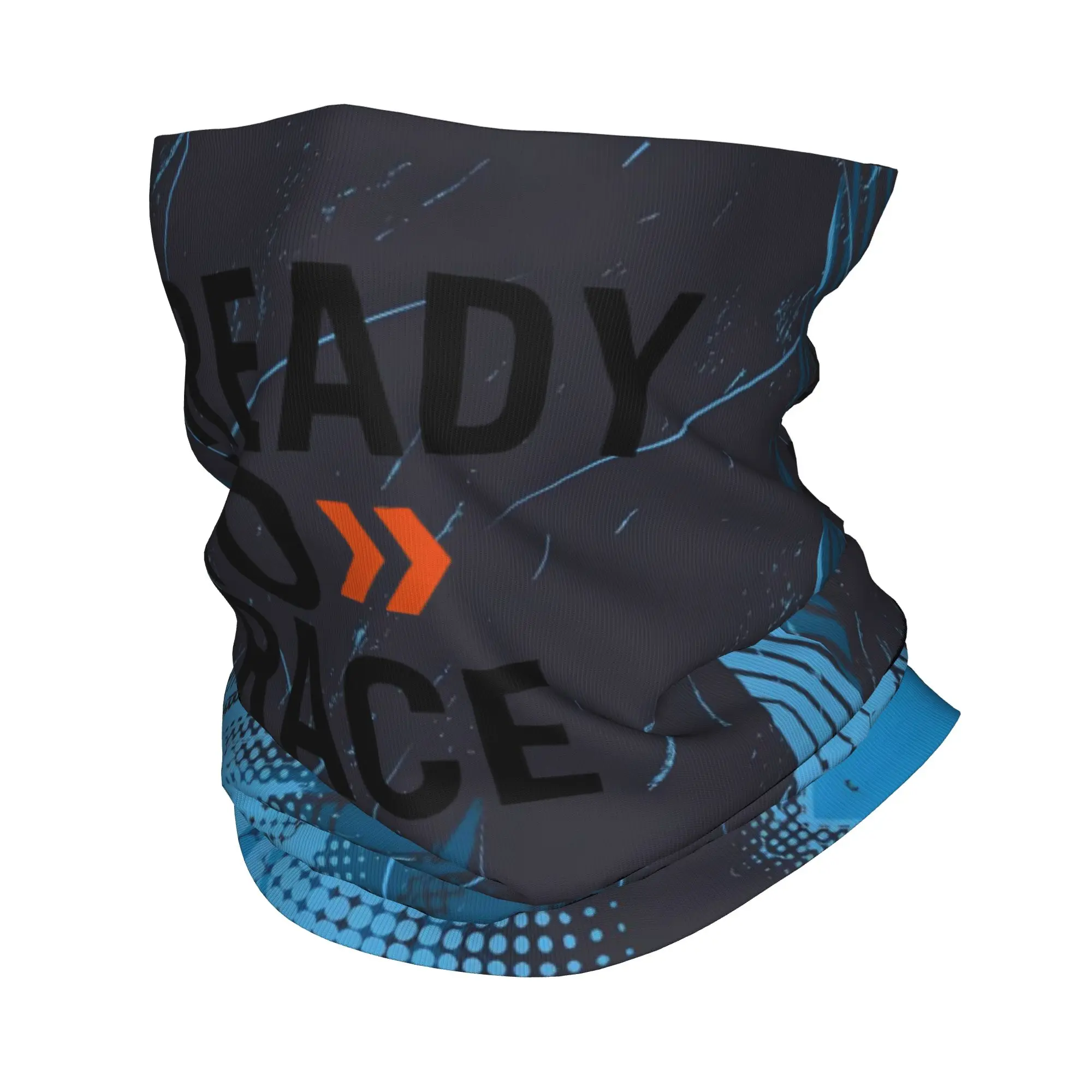Benutzerdefinierte Ready To Race Logo Halstuch Männer Frauen winddicht Winter Motorrad Reiten Bandana Schal zum Radfahren