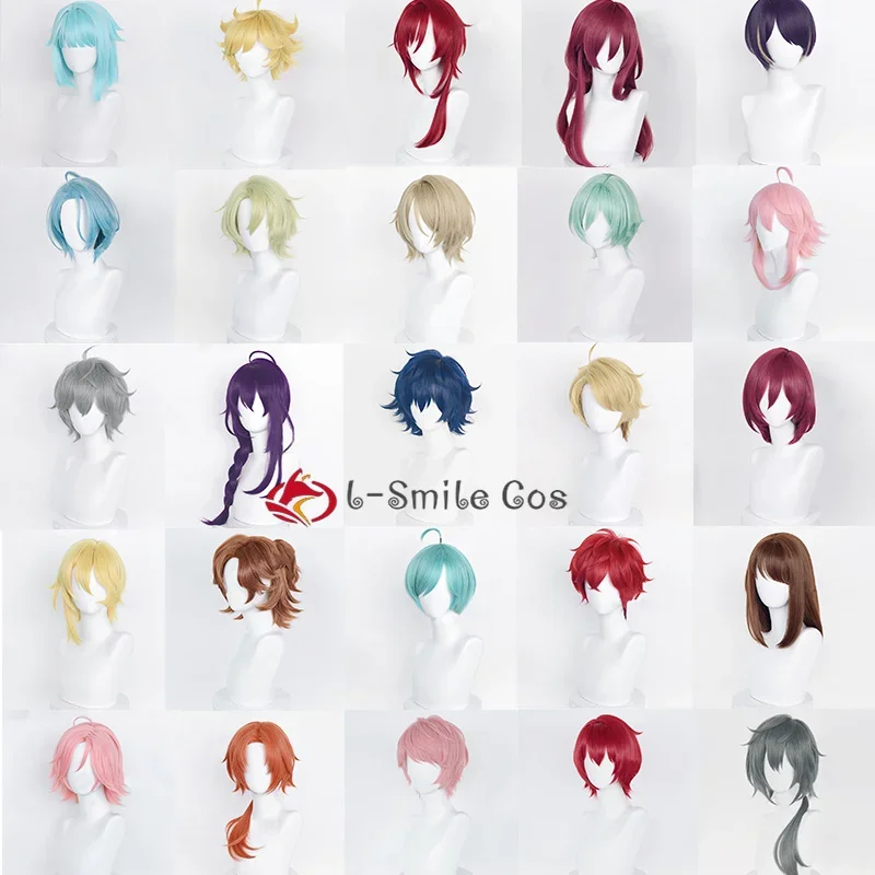 High quality anime es oukawa Kodaku Tori himemiya tsukinaga Leo Ayase mayyi cosplay hair Halloween wigs wig cap