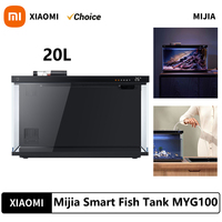 2025 Xiaomi Mijia Smart Fish Tank Work With Mijia APP Mobile Controlled Remote Feeding Smart Lighting System Light Aquarium 20L
