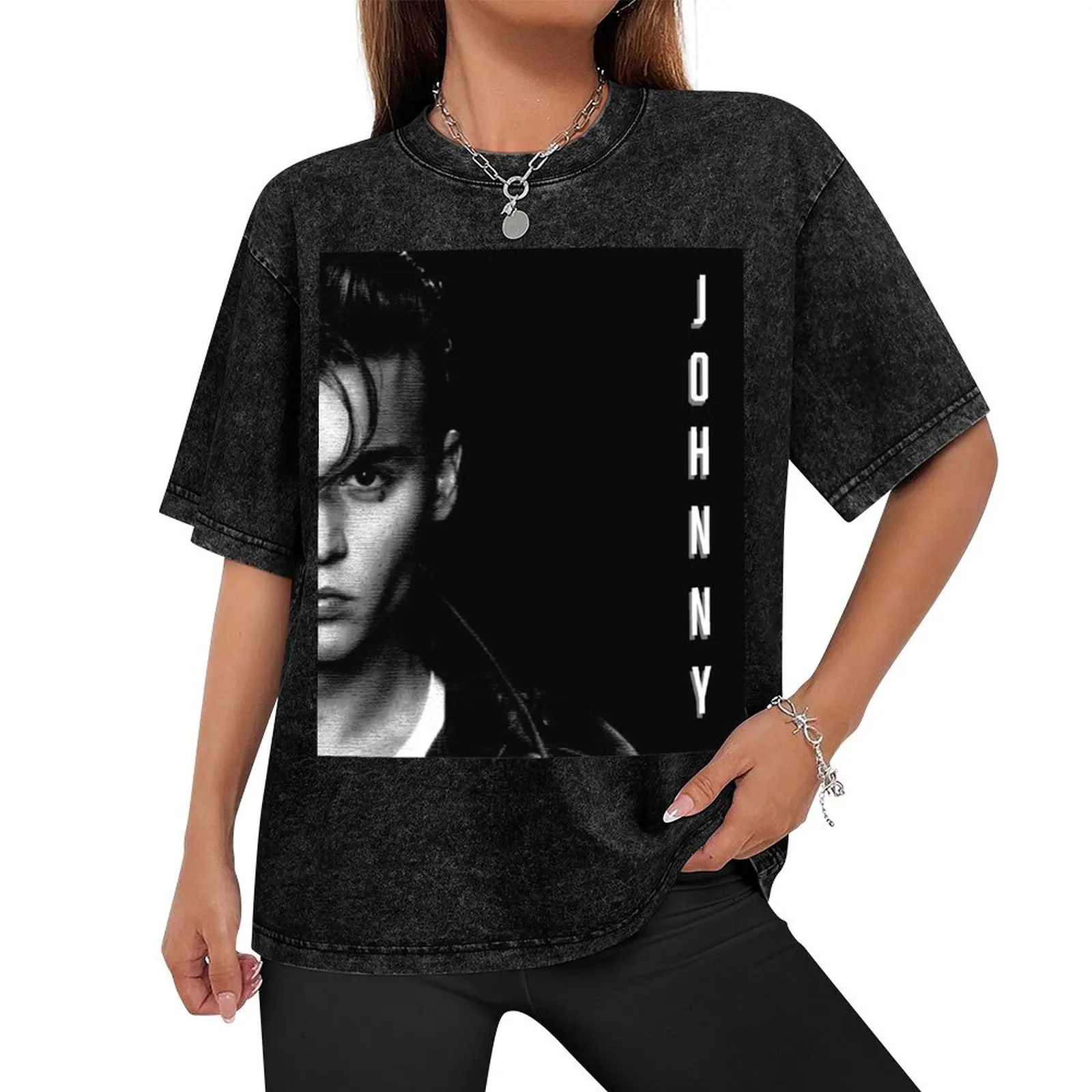 Johnny Depp T-Shirt customs design your own clothes plus size tops men graphic t shirts