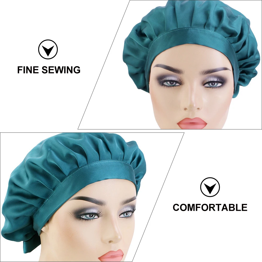 

2pcs Adult Cap Maternal Hat Hat Confinement Hair Care Soft Breathable For Sleep Daily Wear