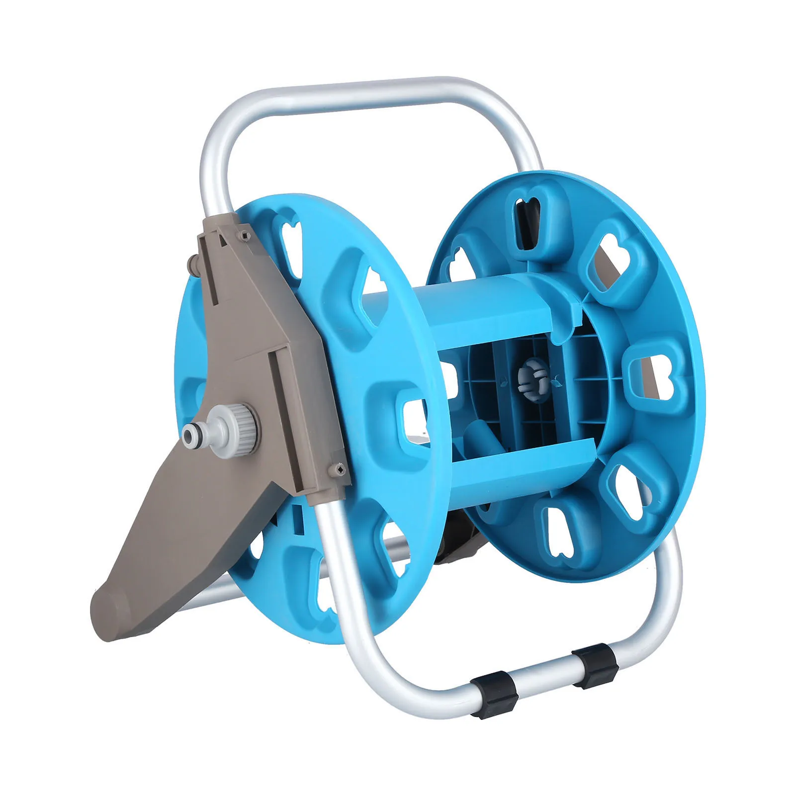 

ZK20 G1/2 Garden Water Hose Rack Gardening Waterpipe Cart Storage Car Washer Tool for 30m Hose