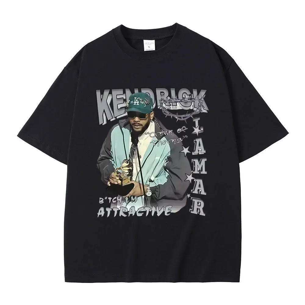 

Rapper Kendrick Lamar Mr Morale & The Big Steppers Graphic T-shirt Men Women Clothing Hip Hop Fashion Street Oversized T Shirts