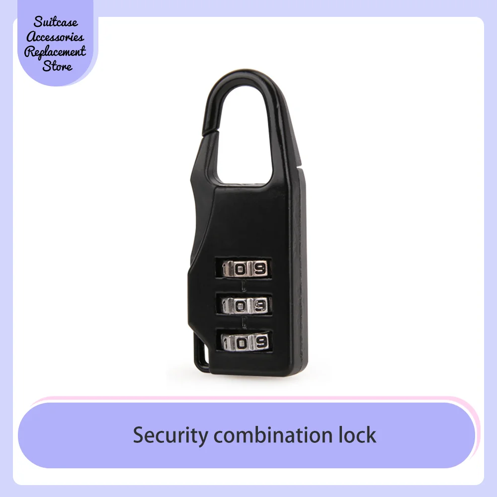 

Luggage combination lock Pull rod case password padlock Mini small luggage lock Fashion design password protection