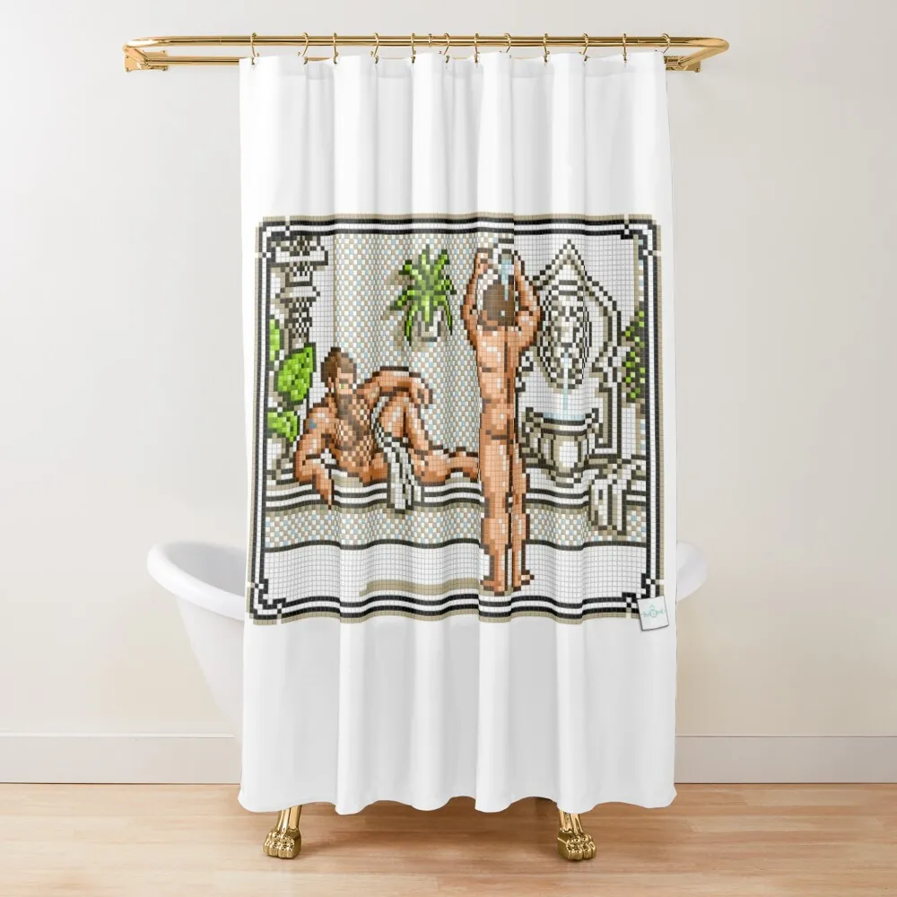 

Turkish baths Shower Curtain Shower Set Bathroom Fabric Curtain