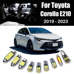 11pcs Car LED Bulbs For Toyota Corolla E210 2019 2020 2021 2022 2023 Interior Dome Lamps Vanity Mirror Trunk Lights Accessories