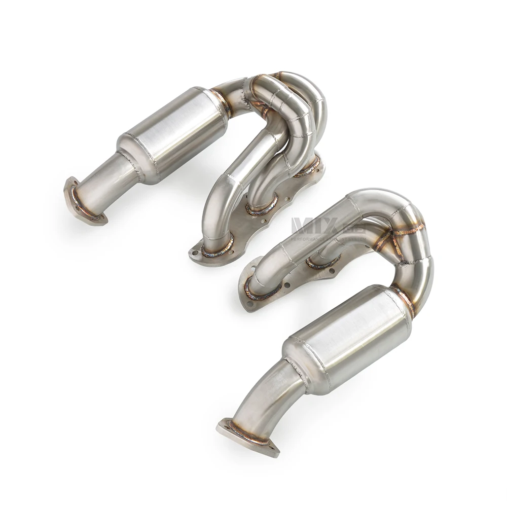 

for Porsche 981 Cayman / Boxster 3.4, 2012 - 2015, exhaust manifold, high-performance exhaust modification