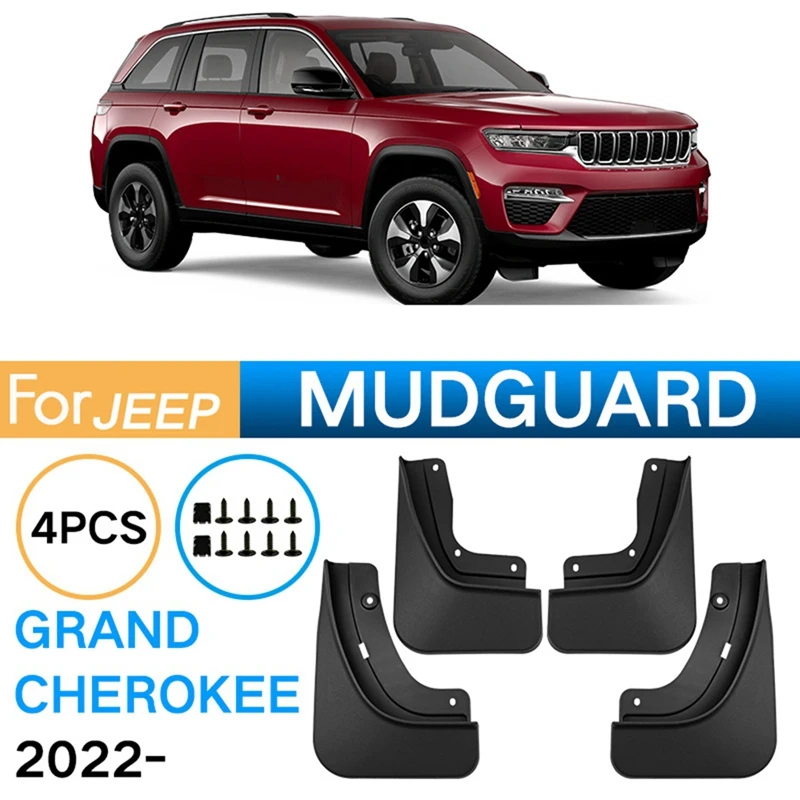 

4 шт., брызговики для JEEP Grand Cherokee 2022-2023