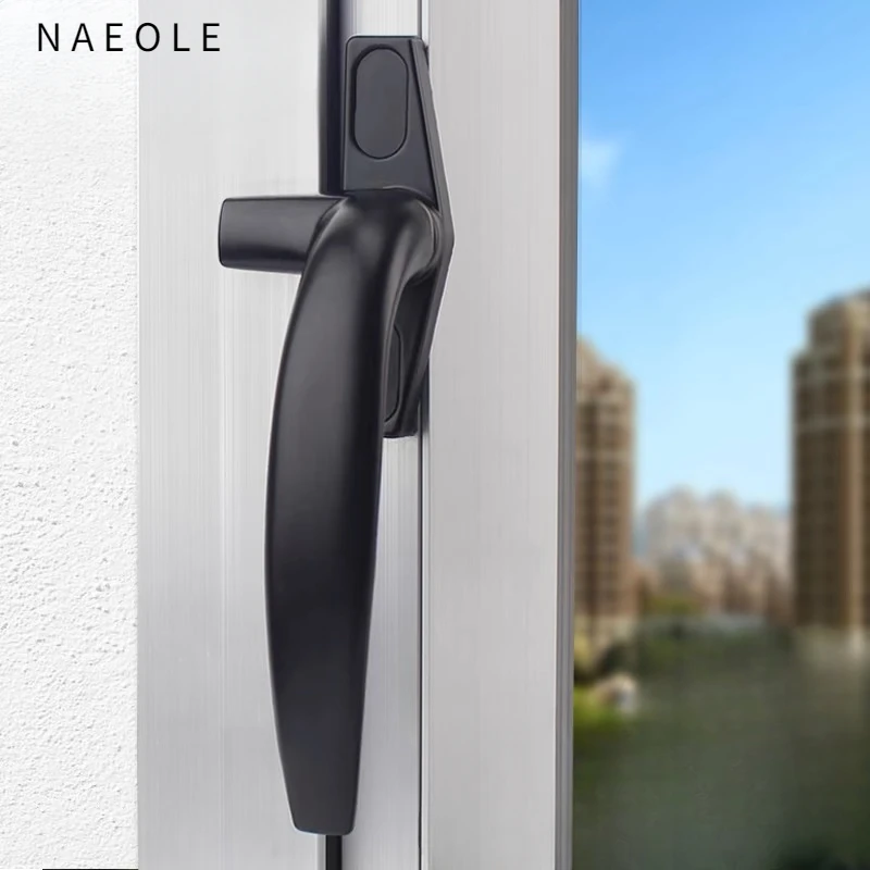 Window Handle Manilla Puerta Aluminio Gris Window Handle Ventana Aluminio Cierre Ventana Corredera Aluminio Hardware Accessories