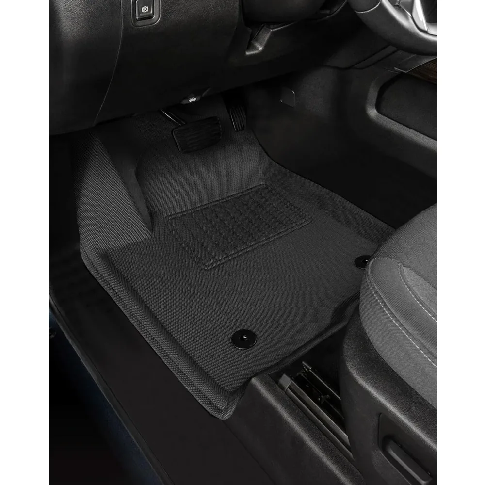 US All Weather Floor Mats for GMC Sierra/Chevy Silverado 2019 2020 2021 2022 2023, for Chevrolet Silverado