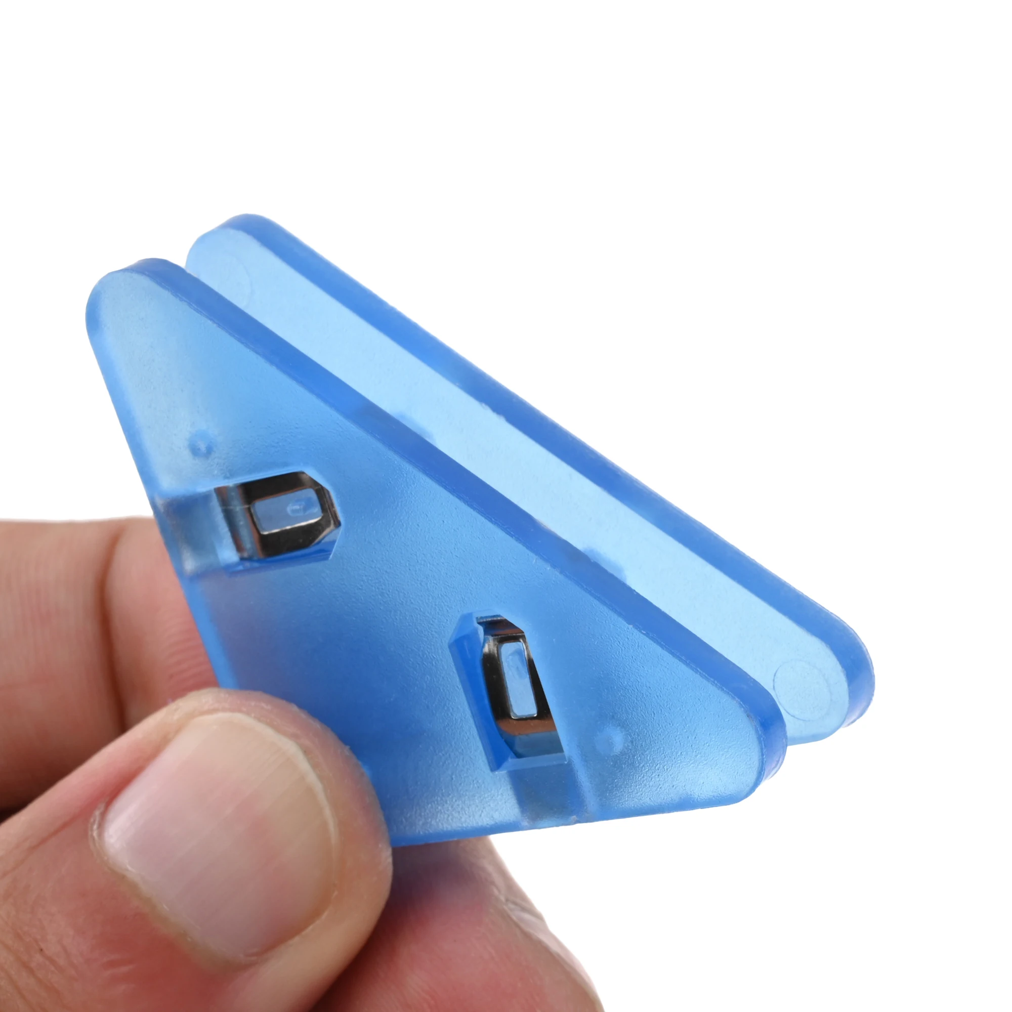 Mini Color Corner Clip Set Clear And Solid Color Page Clips Paper Clip Clip File Index Photo Office School Stationery