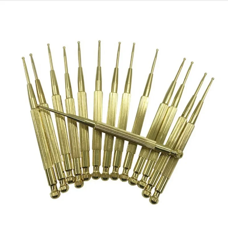 أداة تدليك الوجه التفكير ، قلم الوخز بالإبر قابل للسحب ، أداة العناية بالأذن الربيع برأسين ، قلم التحقيق نقطة ، مدلك للوجه