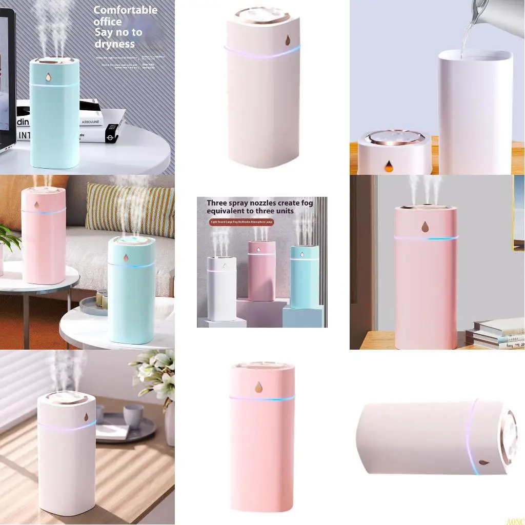 

A0NC Портативный тройной увлажнитель USB USB 600 мл.