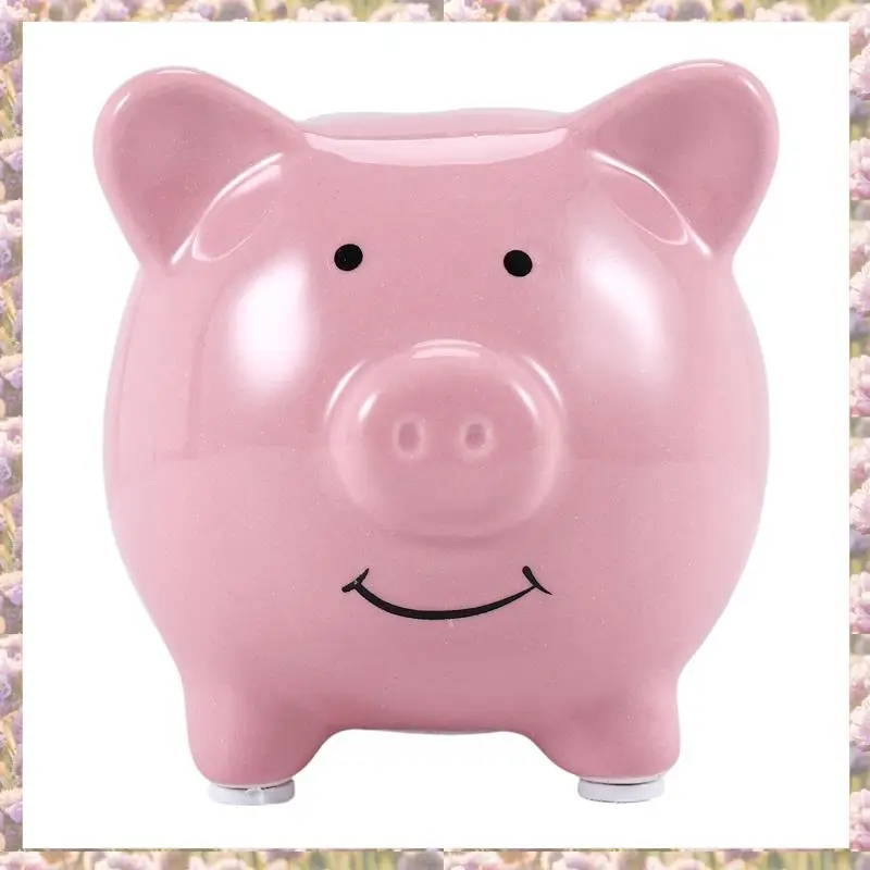-FTGT Piggy Banks للأطفال، مادة، خنزير لطيف للديكور، هدية حضانة الأطفال