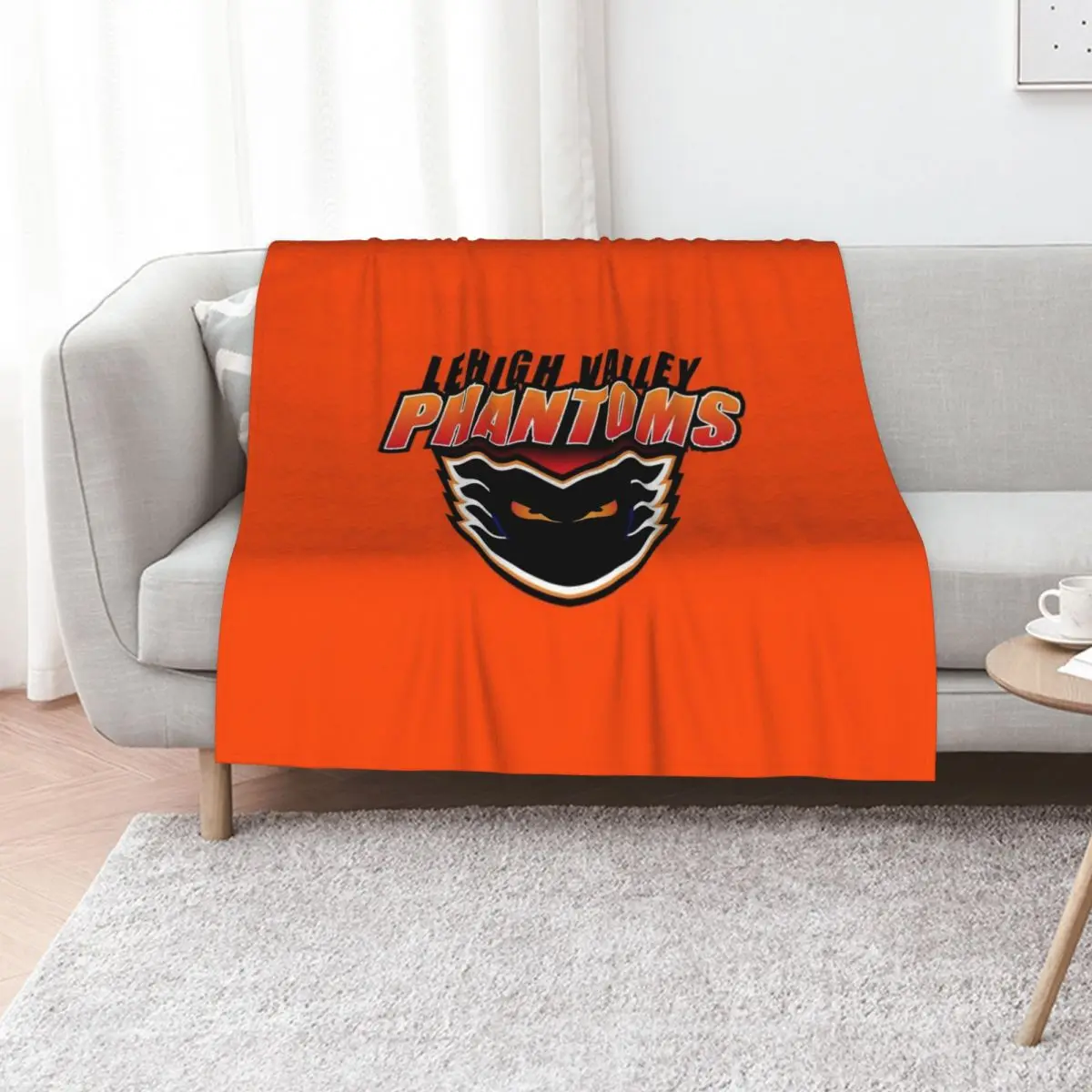 

Phantoms-Lehigh Valley Throw Blanket Cozy Sofa Blanket for TV Watching Napping
