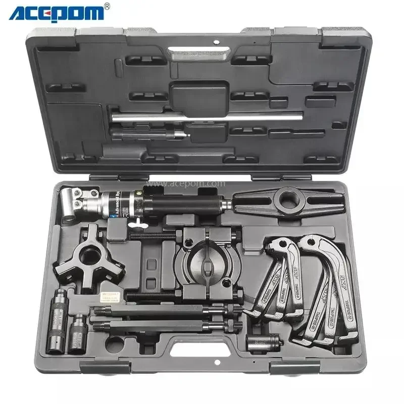 

In stock The TMHC 110E Hydraulic Puller Kit Powerful Combination of a Jaw and Strong Back Puller