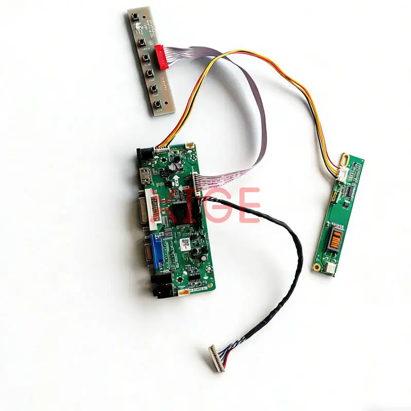 

Комплект для самостоятельной сборки контроллера ЖК-дисплея LTD141EA9F QD141X1LH02 QD141X1LH06 LTM14C433E, 1-CCFL, HDMI+DVI+VGA, 20-контактный LVDS, 1024x768