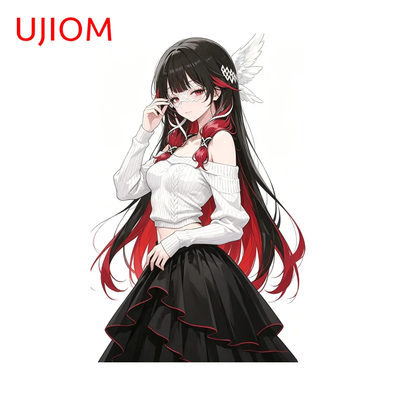 UJIOM Columbina Hyposelenia Genshin Impact Attractive Wall Sticker Vinyl Occlusion Scratch Graphics Decal High Quality DIY Decor