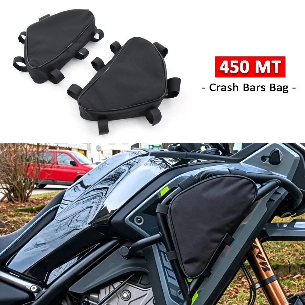 

For CFMOTO 450MT 450 MT 450mt Original Bumper Repair Tool Placement Bag Motorcycle Waterproof Bag Frame Crash Bars Accessories